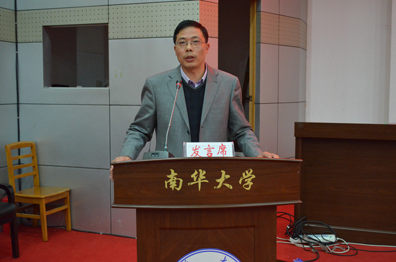 太阳城集团学生工作部副部长邹海贵发表重要讲话
